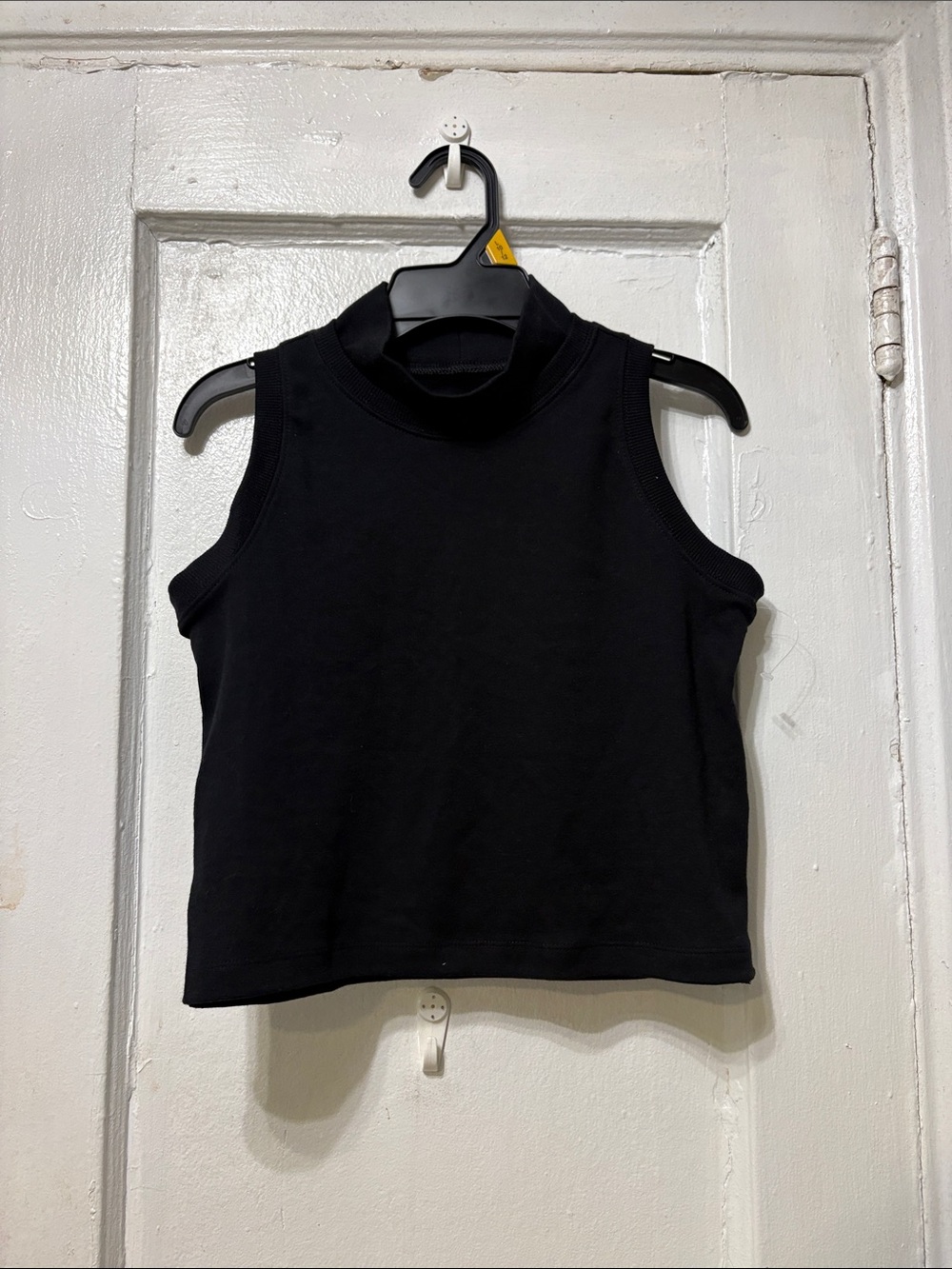 Old Navy Black Sleeveless Mock Neck Tank Top for Kids